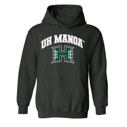 Hawaii - NCAA Football : Sitani Mikaele - Classic Shersey Hooded Sweatshirt-0