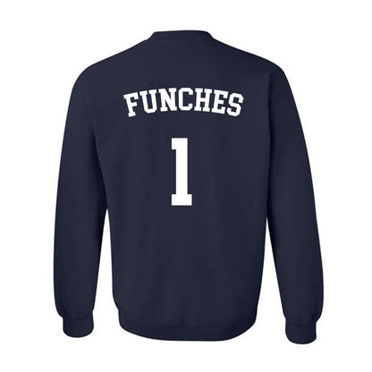 Oral Roberts - NCAA Women's Basketball : Zai Funches - Classic Shersey Crewneck Sweatshirt-1