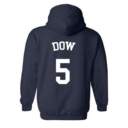 Oral Roberts - NCAA Men's Basketball : Connor Dow - Classic Shersey Hooded Sweatshirt-1