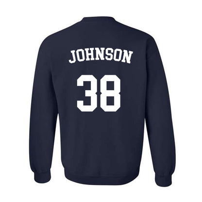 Oral Roberts - NCAA Baseball : Comner Johnson - Classic Shersey Crewneck Sweatshirt-1