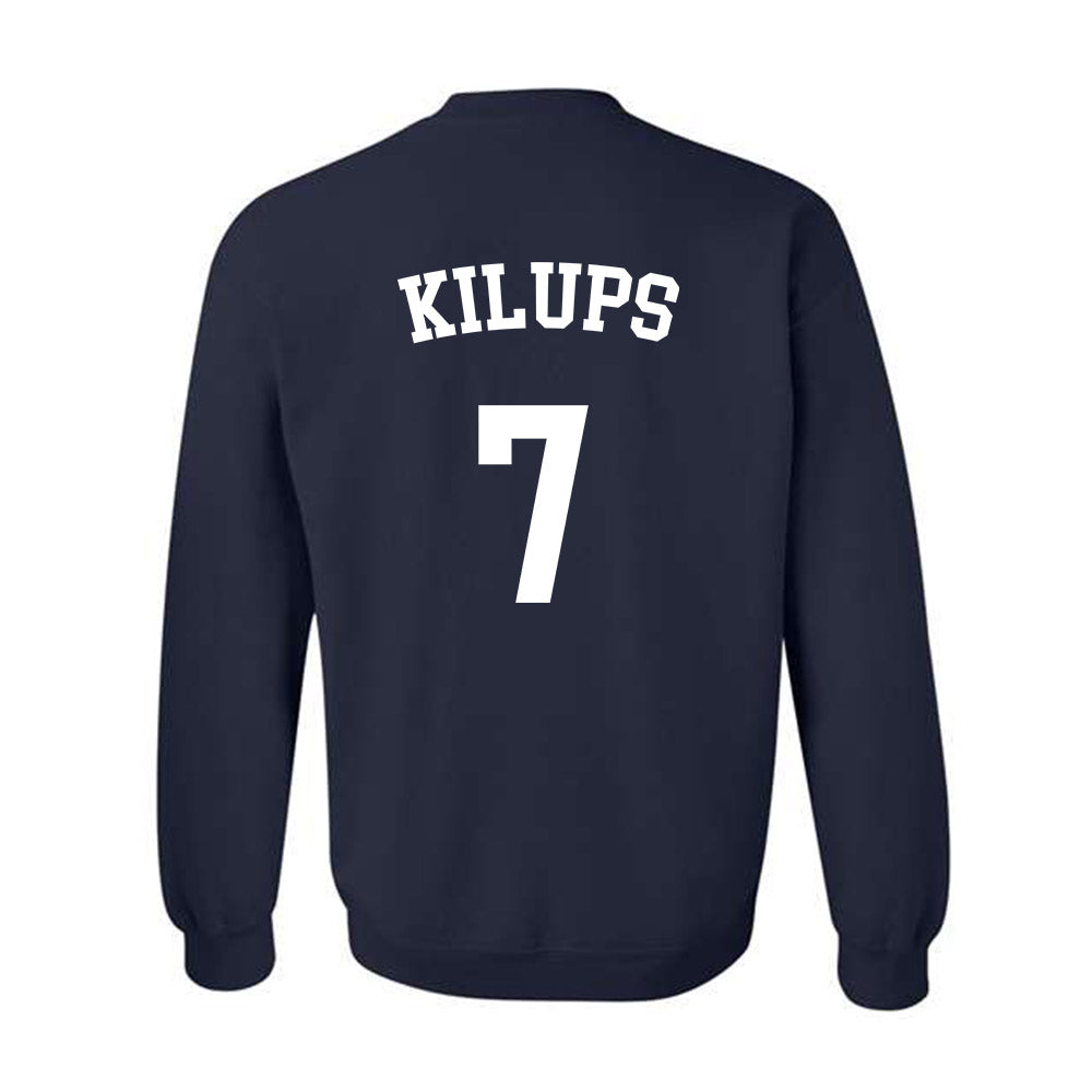 Oral Roberts - NCAA Men's Basketball : Martins Kilups - Classic Shersey Crewneck Sweatshirt-1