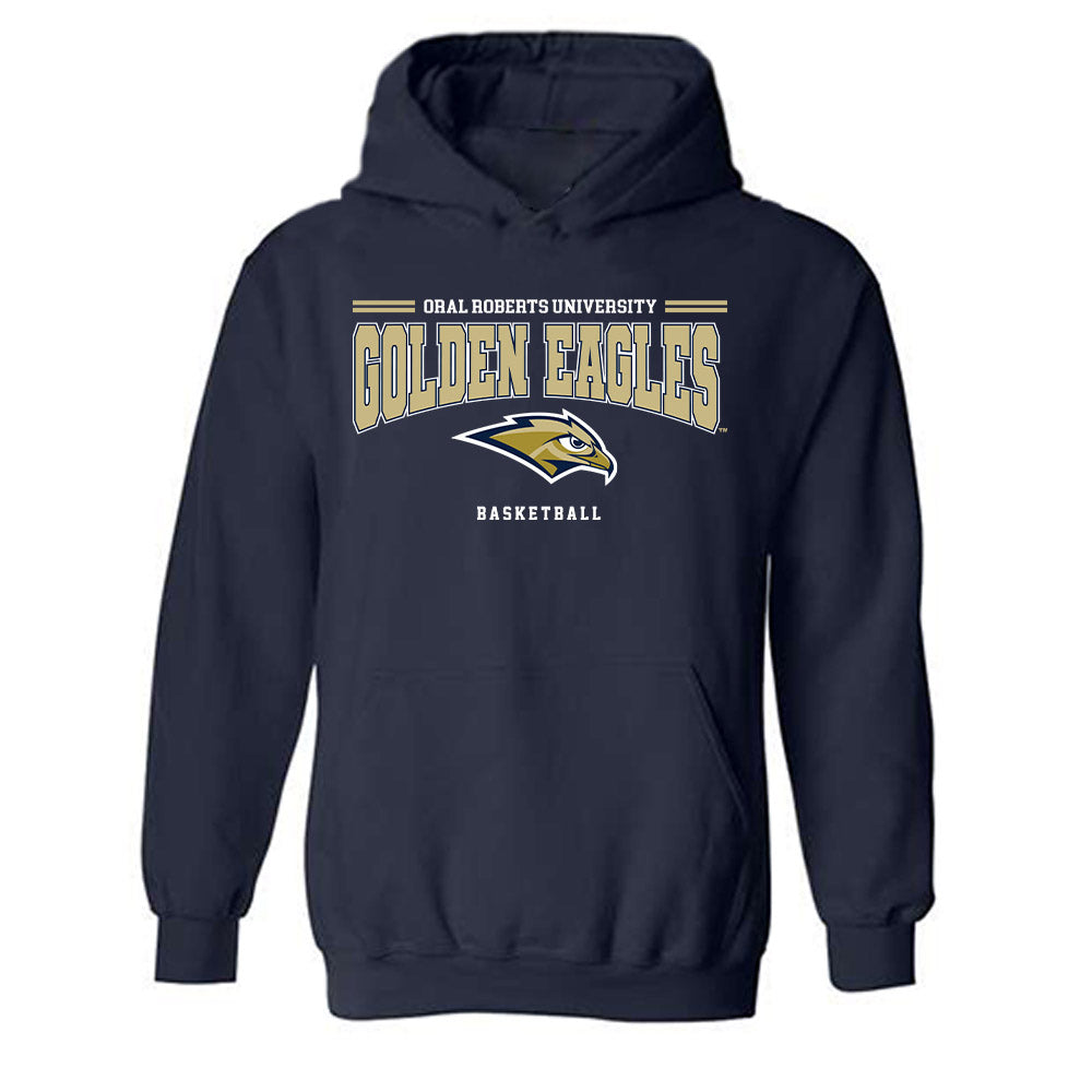 Oral Roberts - NCAA Men's Basketball : Seth Kruse - Classic Shersey Hooded Sweatshirt-0