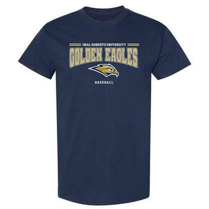 Oral Roberts - NCAA Baseball : Louis Hill - Classic Shersey T-Shirt-0