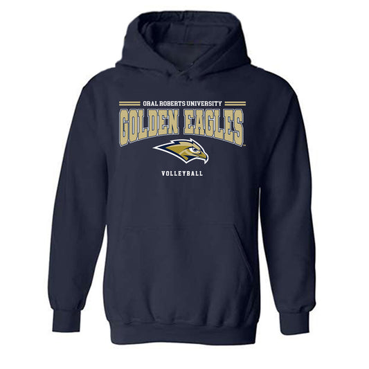 Oral Roberts - NCAA Women's Volleyball : Sophie Johnson - Classic Shersey Hooded Sweatshirt-0
