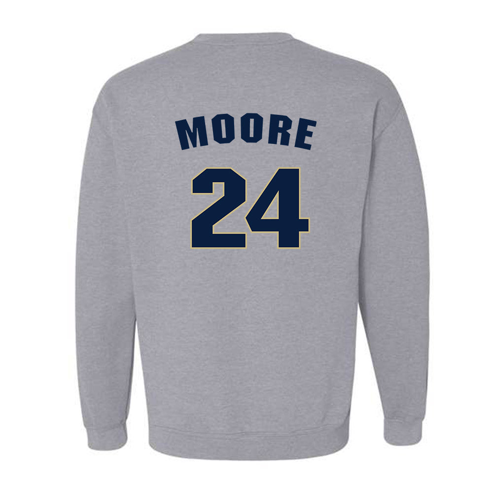 Oral Roberts - NCAA Men's Basketball : Josiah Moore - Classic Shersey Crewneck Sweatshirt-1