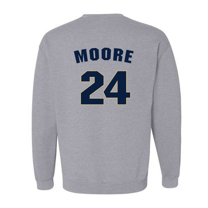 Oral Roberts - NCAA Men's Basketball : Josiah Moore - Classic Shersey Crewneck Sweatshirt-1