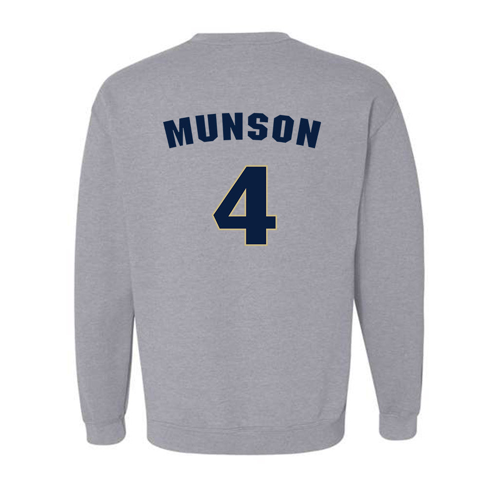 Oral Roberts - NCAA Women's Soccer : Kylee Munson - Classic Shersey Crewneck Sweatshirt-1