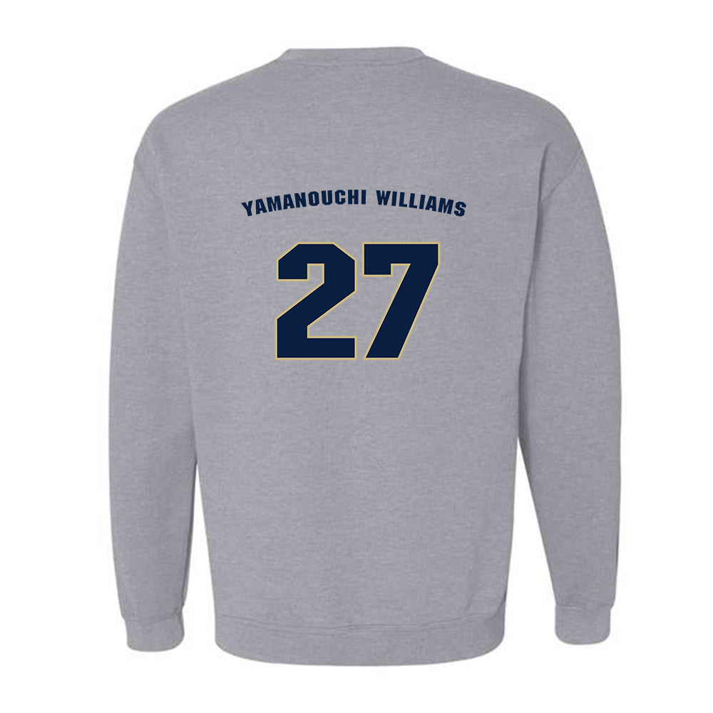 Oral Roberts - NCAA Men's Basketball : Yuto Yamanouchi williams - Classic Shersey Crewneck Sweatshirt-1