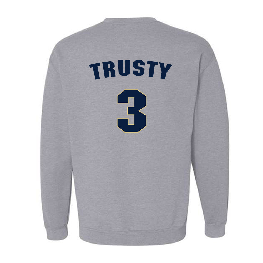 Oral Roberts - NCAA Women's Basketball : Anna Trusty - Classic Shersey Crewneck Sweatshirt-1