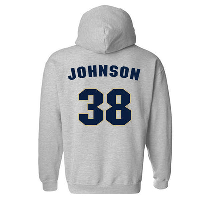 Oral Roberts - NCAA Baseball : Comner Johnson - Classic Shersey Hooded Sweatshirt-1