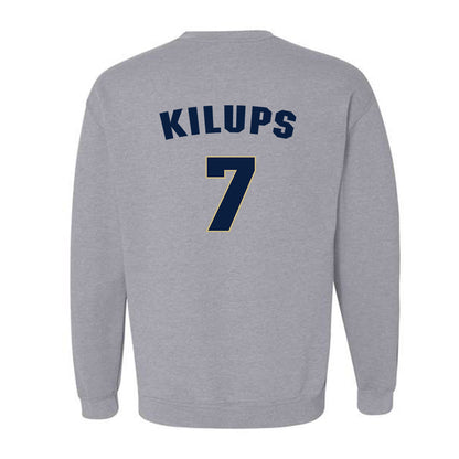 Oral Roberts - NCAA Men's Basketball : Martins Kilups - Classic Shersey Crewneck Sweatshirt-1