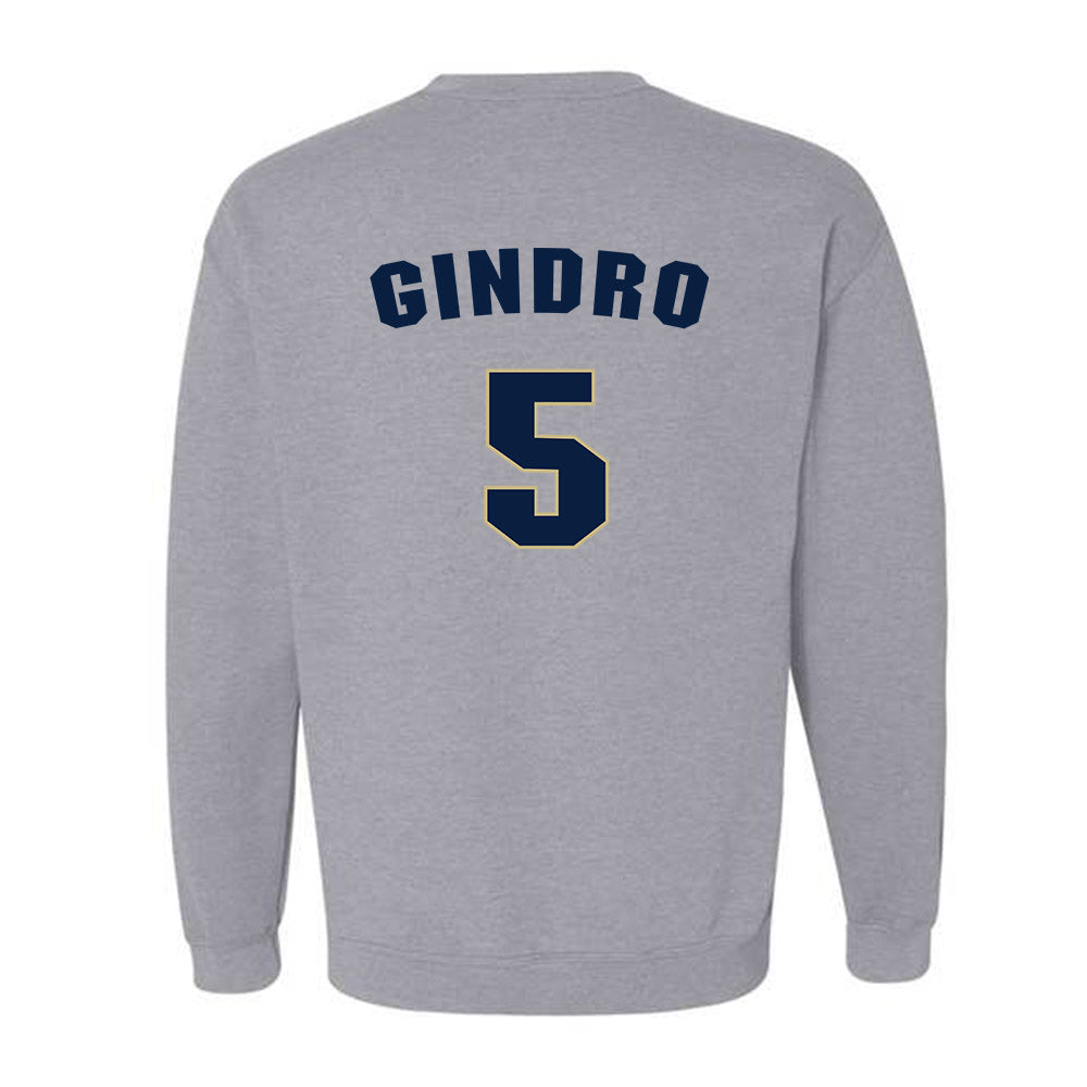 Oral Roberts - NCAA Men's Soccer : Enzo Gindro - Classic Shersey Crewneck Sweatshirt-1