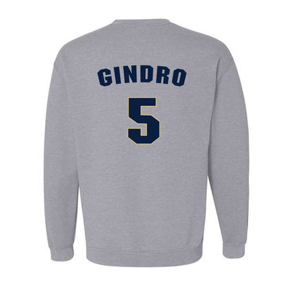 Oral Roberts - NCAA Men's Soccer : Enzo Gindro - Classic Shersey Crewneck Sweatshirt-1
