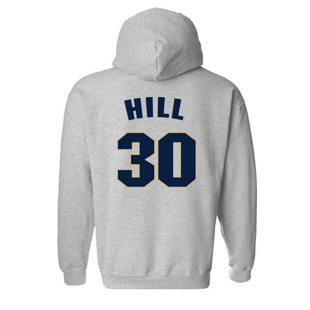Oral Roberts - NCAA Baseball : Louis Hill - Classic Shersey Hooded Sweatshirt-1