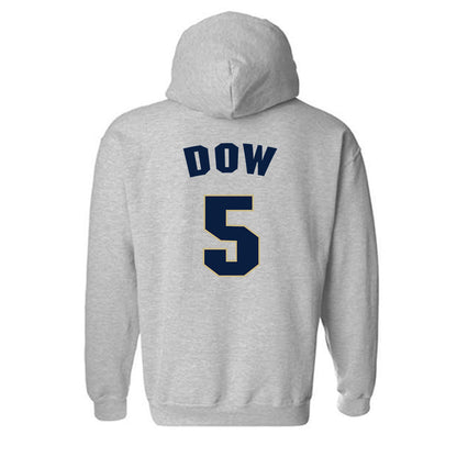 Oral Roberts - NCAA Men's Basketball : Connor Dow - Classic Shersey Hooded Sweatshirt-1
