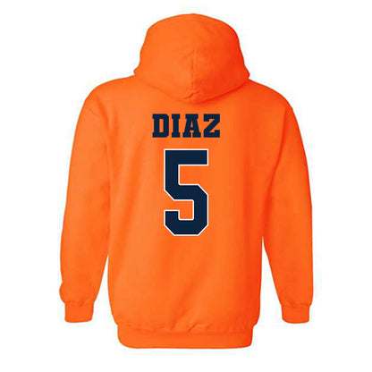 UTSA - NCAA Baseball : Diego Diaz - Hooded Sweatshirt-1