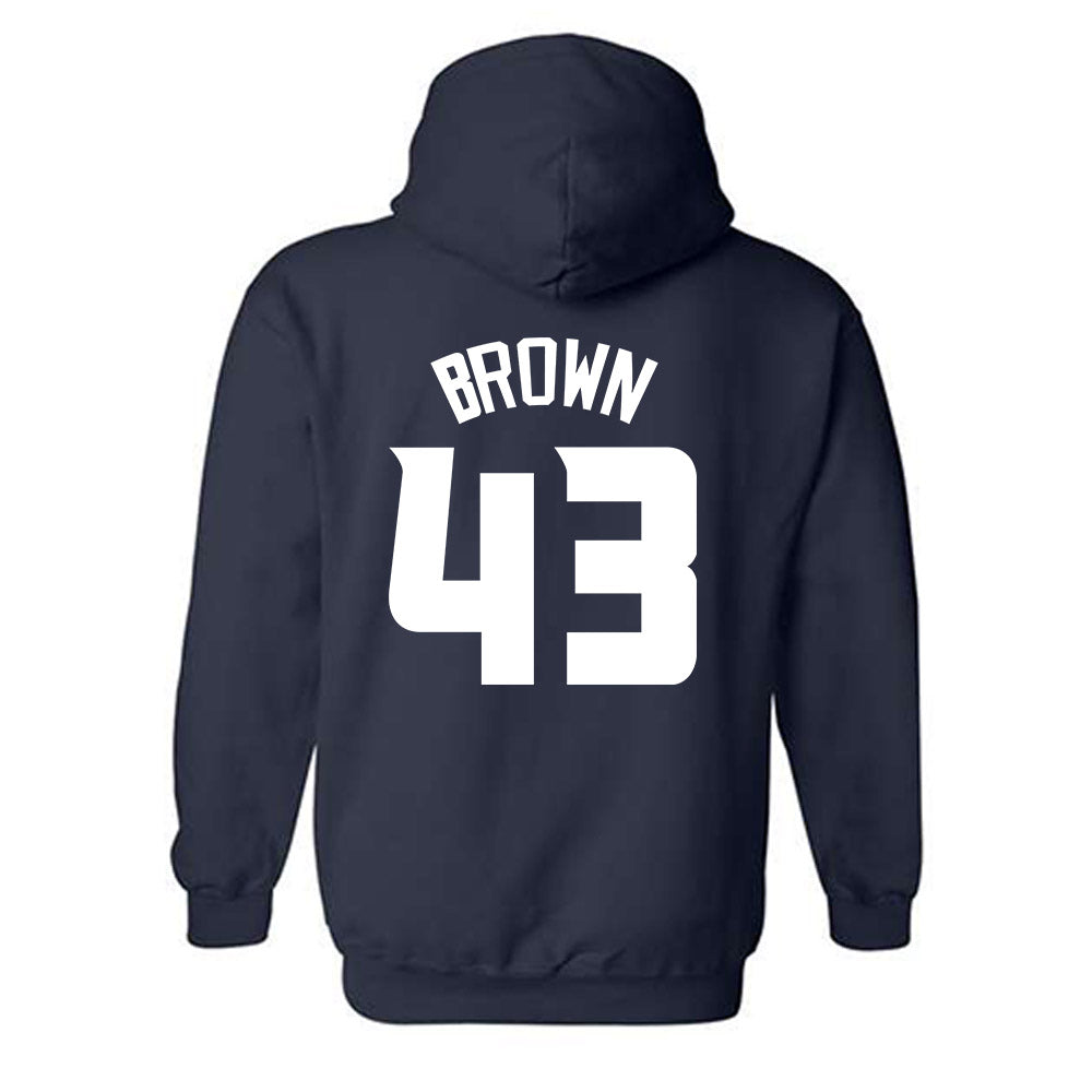 UTSA - NCAA Football : Kaleb Brown - Classic Shersey Hooded Sweatshirt-1