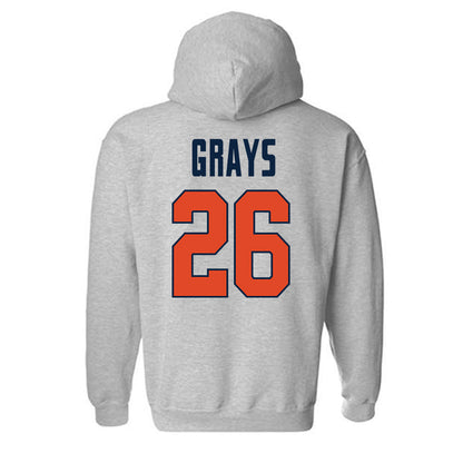 UTSA - NCAA Football : Bryce Grays - Classic Shersey Hooded Sweatshirt-1