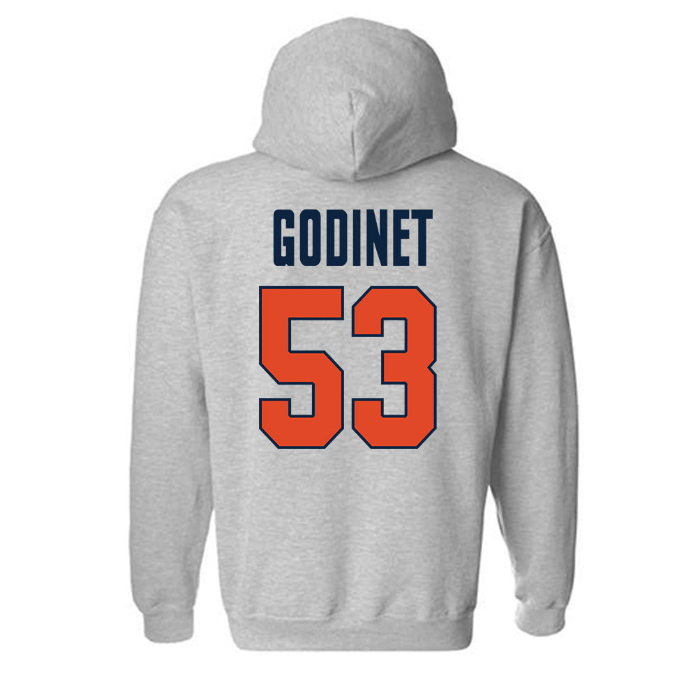 UTSA - NCAA Football : Coriantumr Godinet - Classic Shersey Hooded Sweatshirt-1