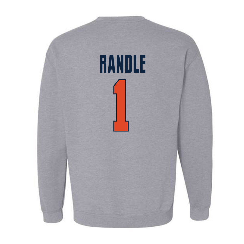 UTSA - NCAA Football : Jaren Randle - Classic Shersey Crewneck Sweatshirt-1