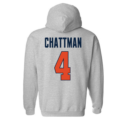 UTSA - NCAA Football : Clifford Chattman - Classic Shersey Hooded Sweatshirt-1