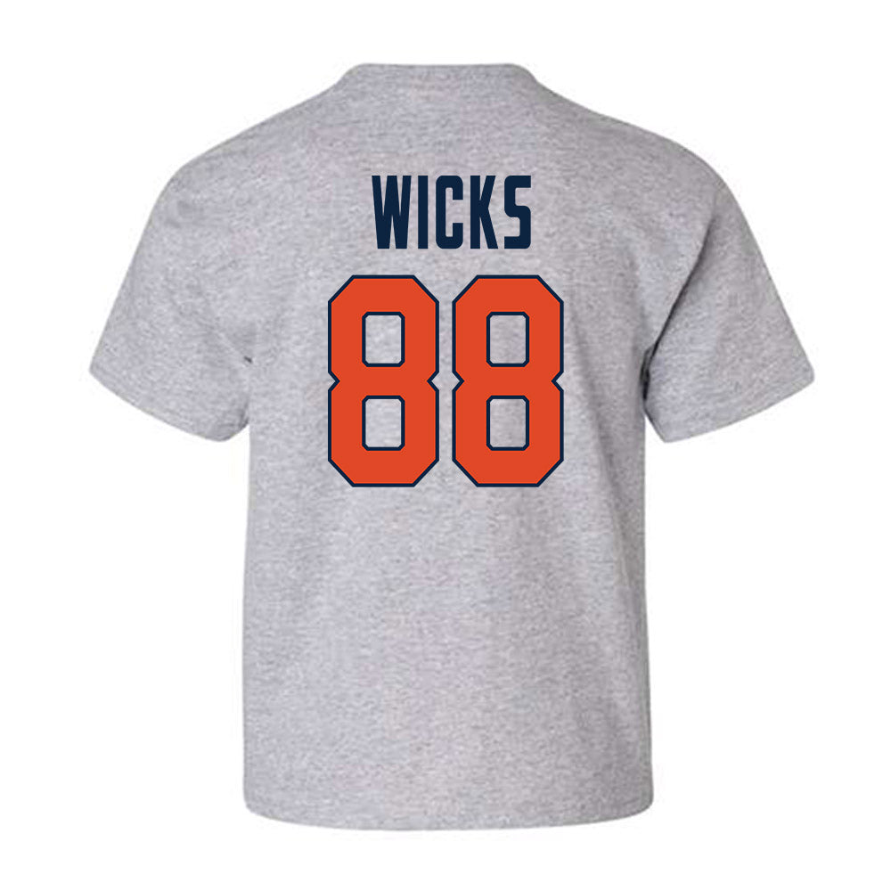 UTSA - NCAA Men's Basketball : Skylar Wicks - Classic Shersey Youth T-Shirt-1