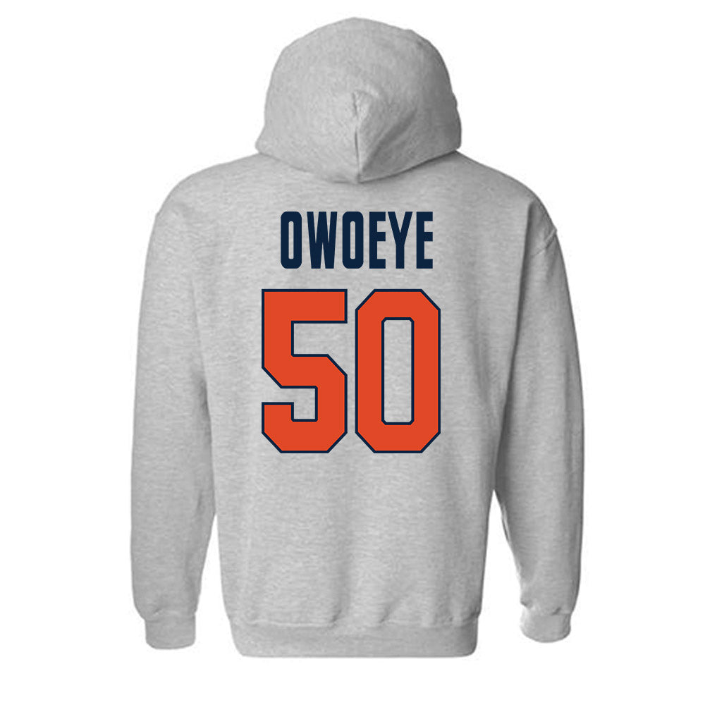 UTSA - NCAA Football : Michael Owoeye - Classic Shersey Hooded Sweatshirt-1