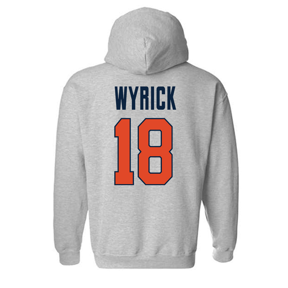 UTSA - NCAA Football : Jimmy Wyrick - Classic Shersey Hooded Sweatshirt-1