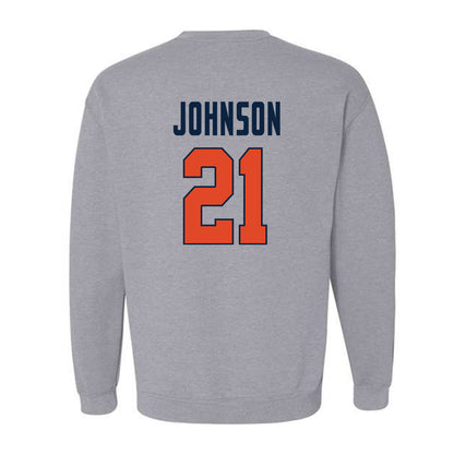 UTSA - NCAA Baseball : Nathan Johnson - Classic Shersey Crewneck Sweatshirt-1