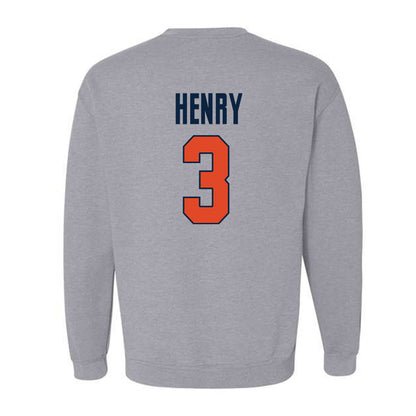 UTSA - NCAA Football : Robert Henry - Classic Shersey Crewneck Sweatshirt-1