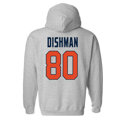 UTSA - NCAA Football : Dan Dishman - Classic Shersey Hooded Sweatshirt-1