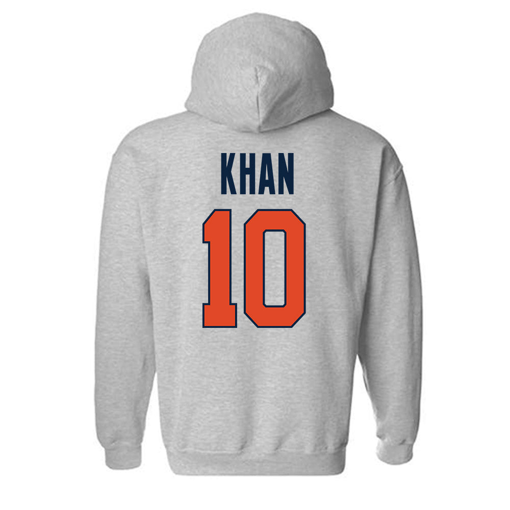 UTSA - NCAA Football : Alpha Khan - Classic Shersey Hooded Sweatshirt-1