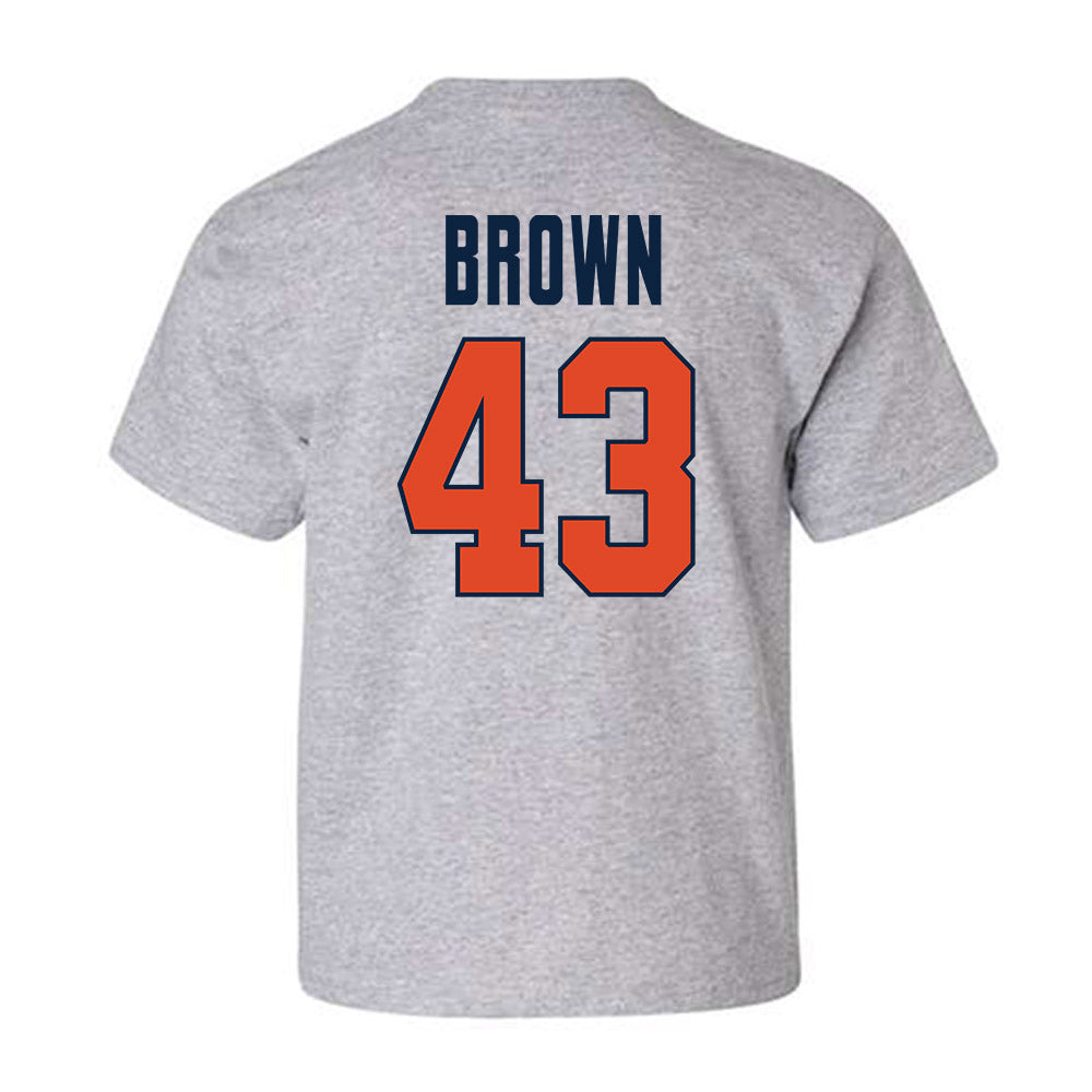 UTSA - NCAA Football : Kaleb Brown - Classic Shersey Youth T-Shirt-1