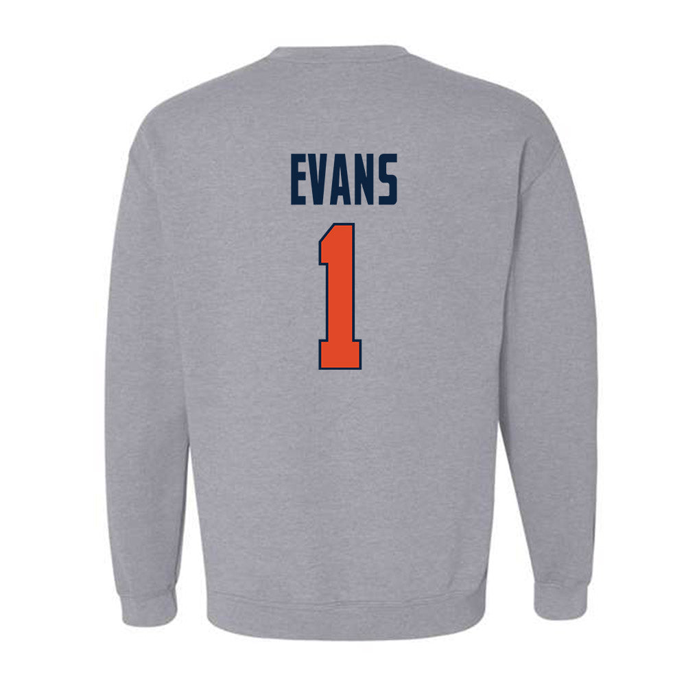 UTSA - NCAA Football : Joseph Evans - Classic Shersey Crewneck Sweatshirt-1