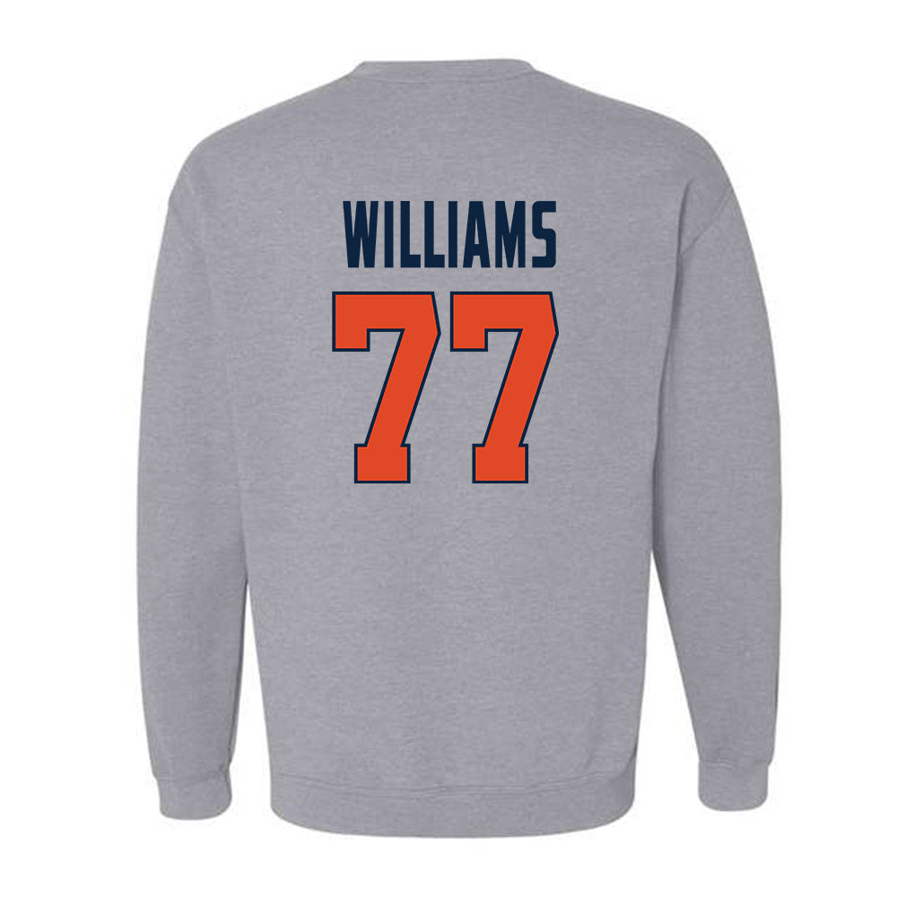 UTSA - NCAA Football : Devron Williams - Classic Shersey Crewneck Sweatshirt-1