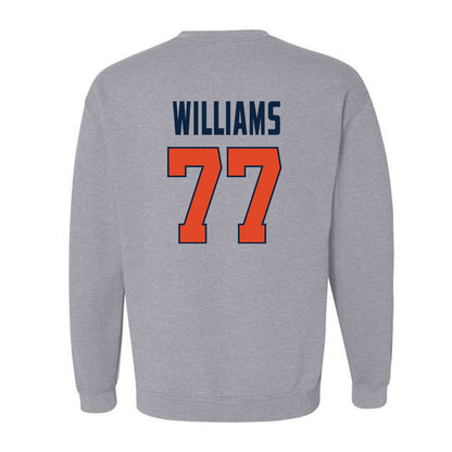 UTSA - NCAA Football : Devron Williams - Classic Shersey Crewneck Sweatshirt-1