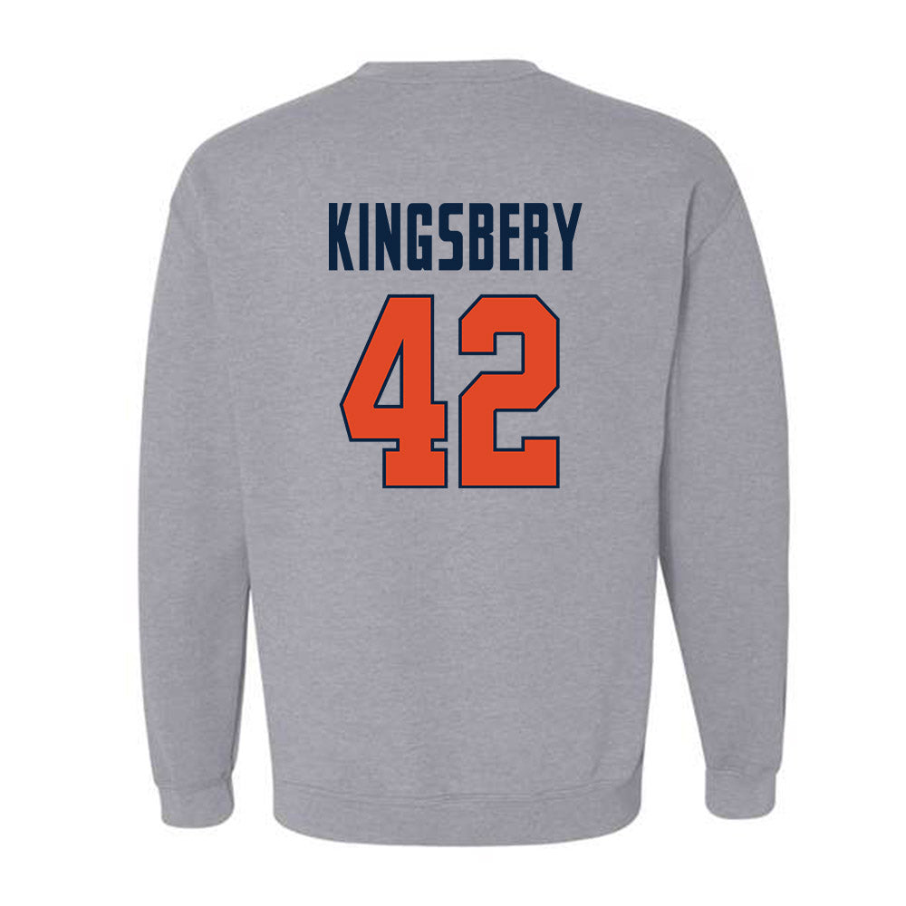 UTSA - NCAA Baseball : Fischer Kingsbery - Classic Shersey Crewneck Sweatshirt-1