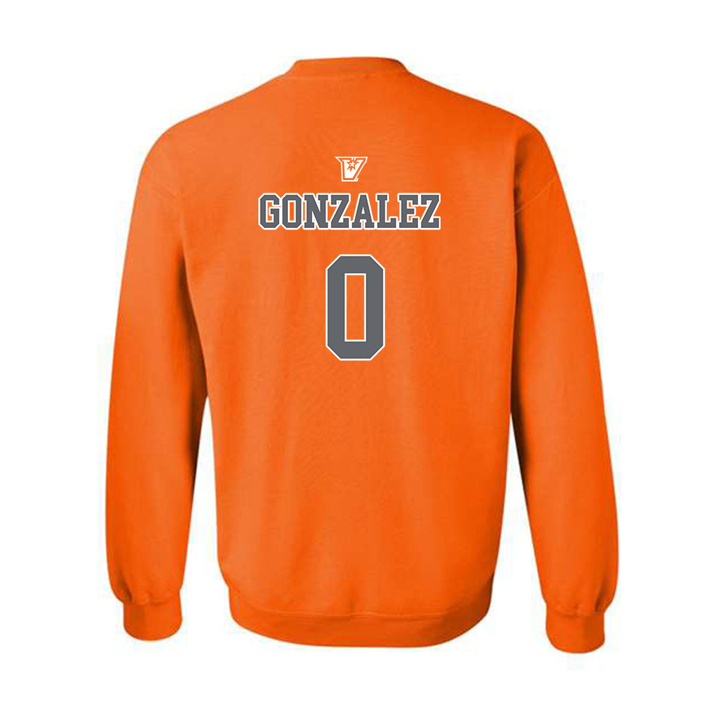 UTRGV - NCAA Baseball : Rudy Gonzalez - Classic Shersey Crewneck Sweatshirt-1