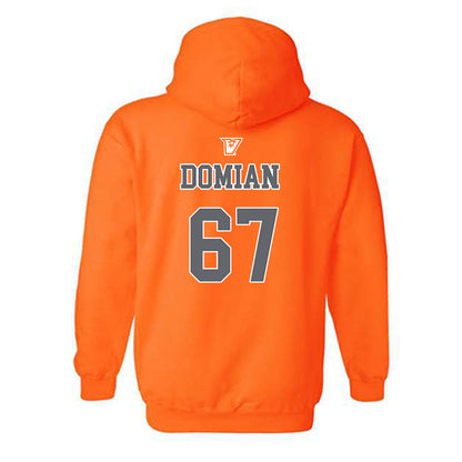UTRGV - NCAA Football : Thomas Domian - Classic Shersey Hooded Sweatshirt-1
