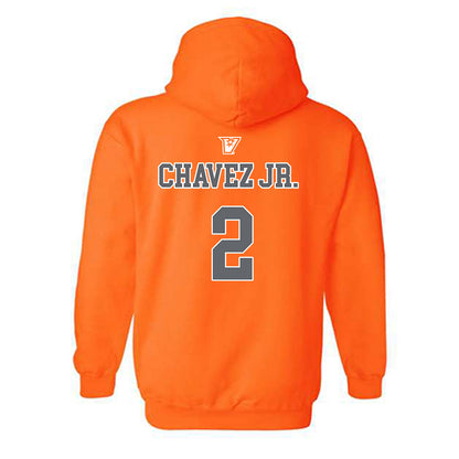 UTRGV - NCAA Football : Atzel Chavez Jr. - Classic Shersey Hooded Sweatshirt-1