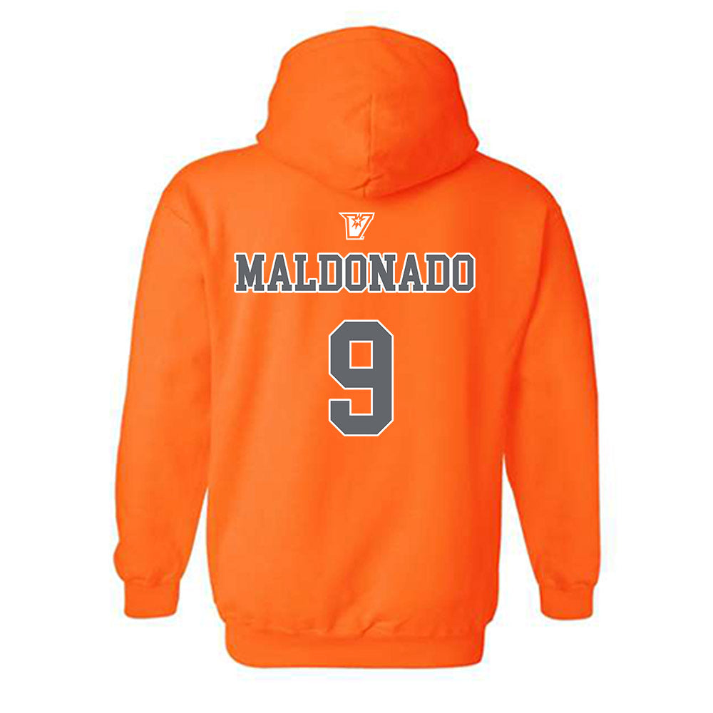 UTRGV - NCAA Baseball : Evan Maldonado - Classic Shersey Hooded Sweatshirt-1
