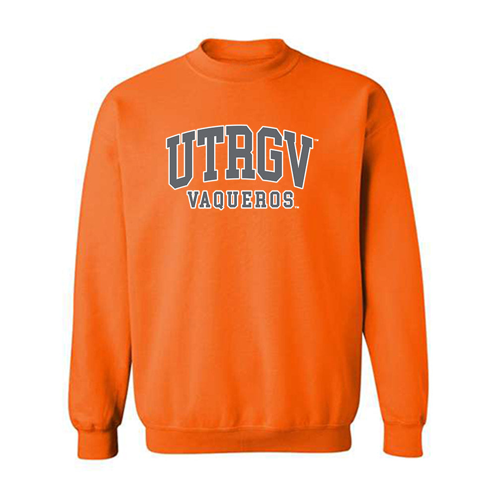 UTRGV - NCAA Men's Track & Field : Jamari Harts - Classic Shersey Crewneck Sweatshirt-0