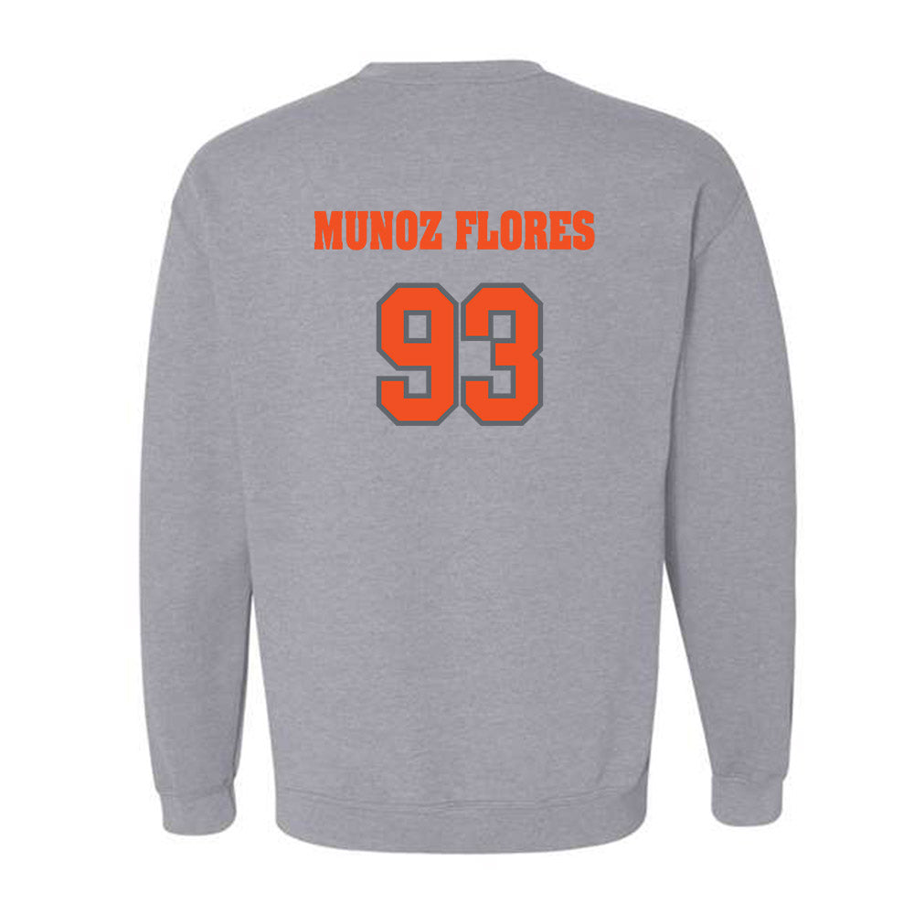 UTRGV - NCAA Football : Pedroignacio Munoz Flores - Classic Shersey Crewneck Sweatshirt-1