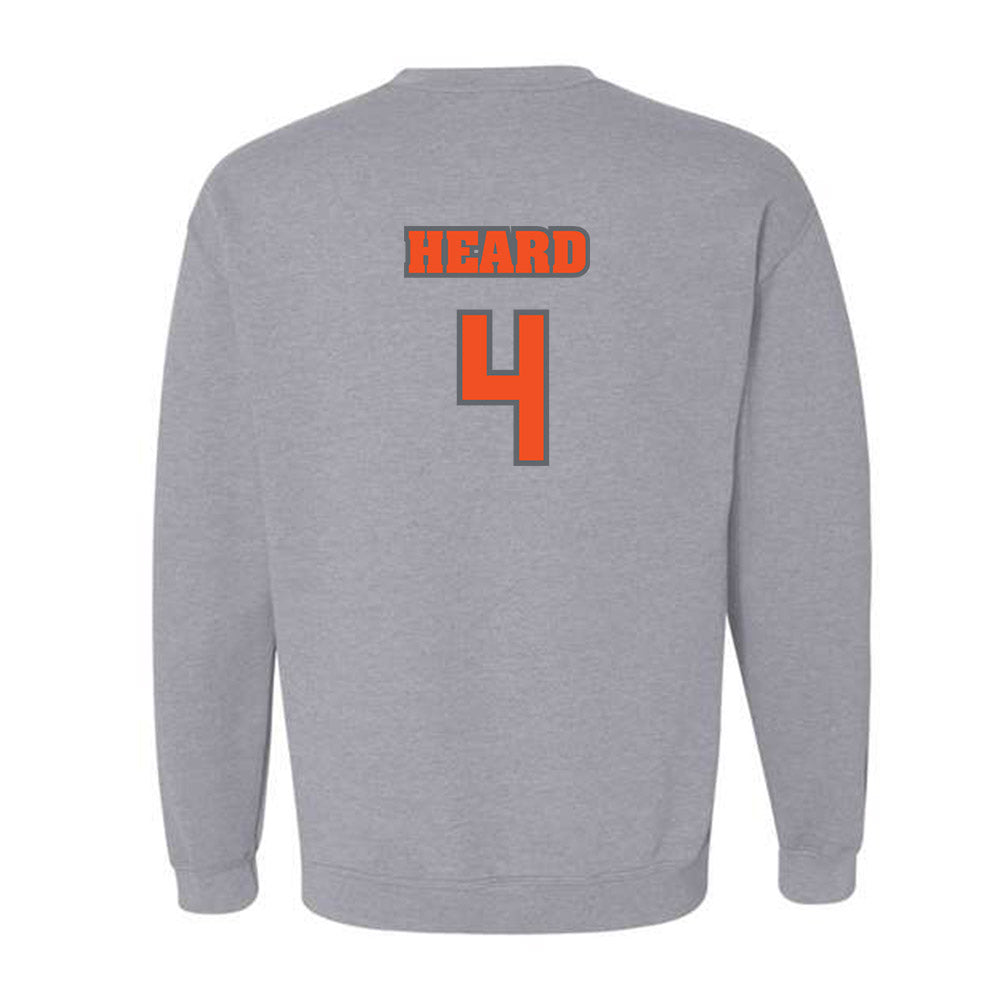 UTRGV - NCAA Football : Marcus Heard - Classic Shersey Crewneck Sweatshirt-1
