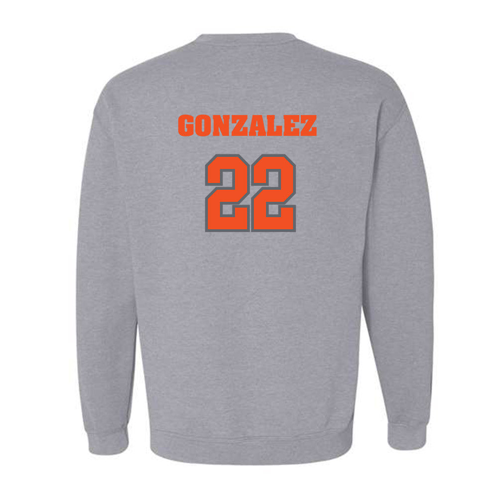UTRGV - NCAA Baseball : Rudy Gonzalez - Crewneck Sweatshirt Classic Shersey