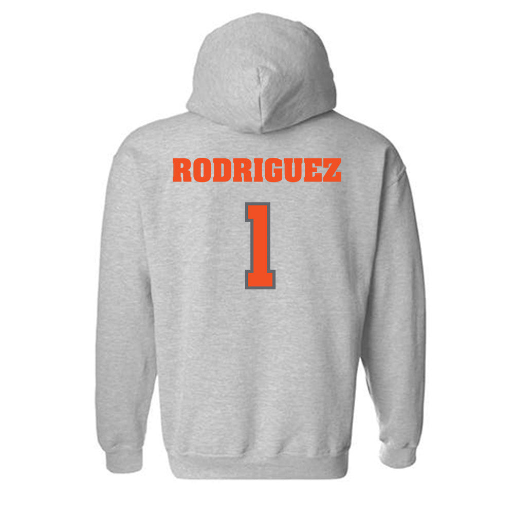 UTRGV - NCAA Baseball : Damian Rodriguez - Hooded Sweatshirt Classic Shersey