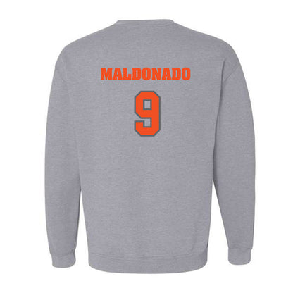 UTRGV - NCAA Baseball : Evan Maldonado - Classic Shersey Crewneck Sweatshirt-1