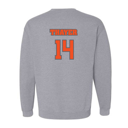 UTRGV - NCAA Baseball : Harrison Thayer - Classic Shersey Crewneck Sweatshirt-1