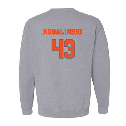 UTRGV - NCAA Football : William Rogalinski - Classic Shersey Crewneck Sweatshirt-1