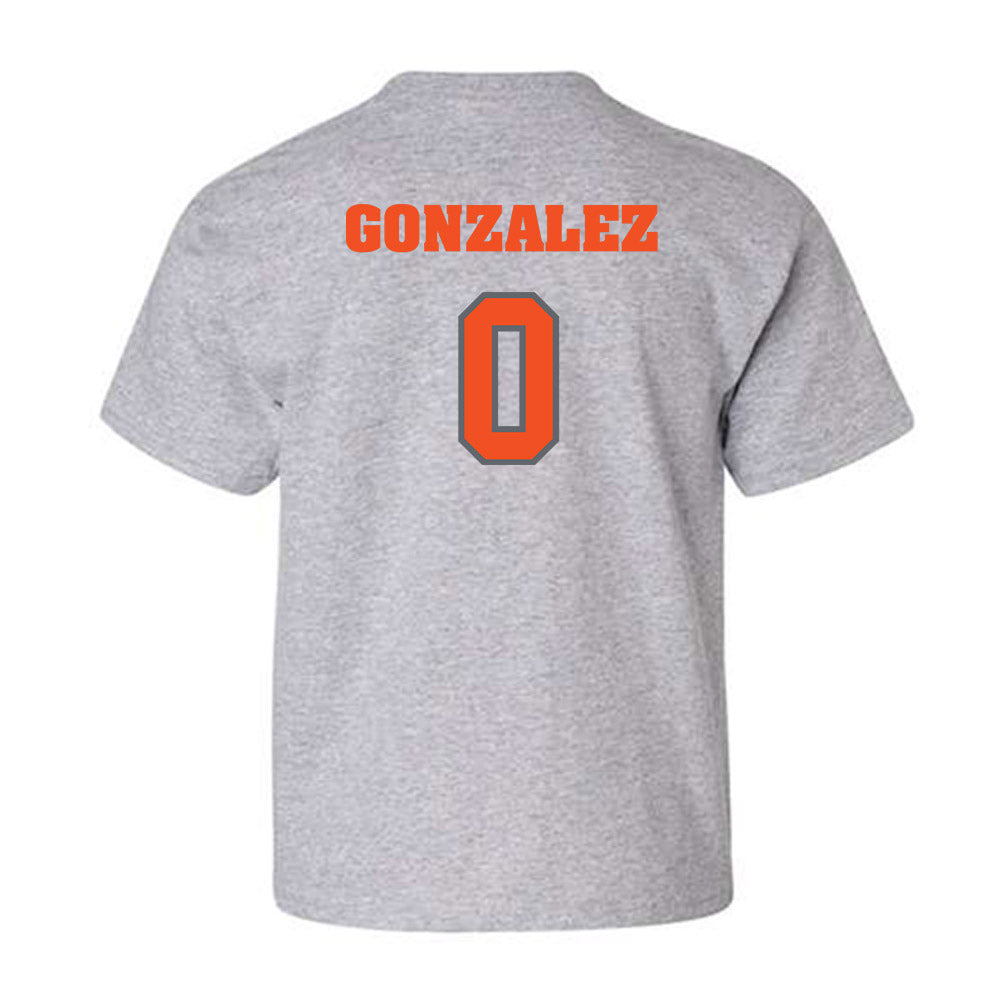 UTRGV - NCAA Baseball : Rudy Gonzalez - Classic Shersey Youth T-Shirt-1